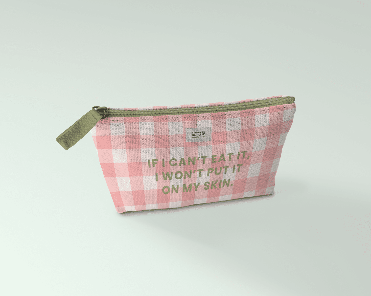 Gingham pouch concept
