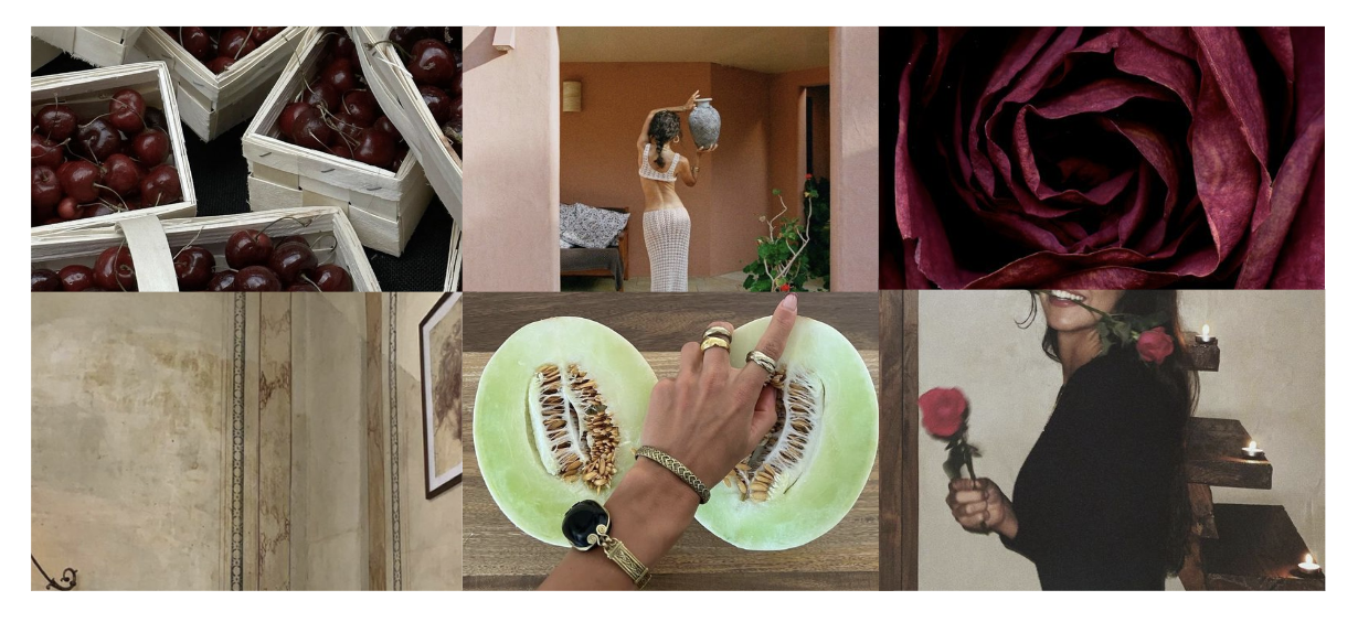 Míxto visual moodboard