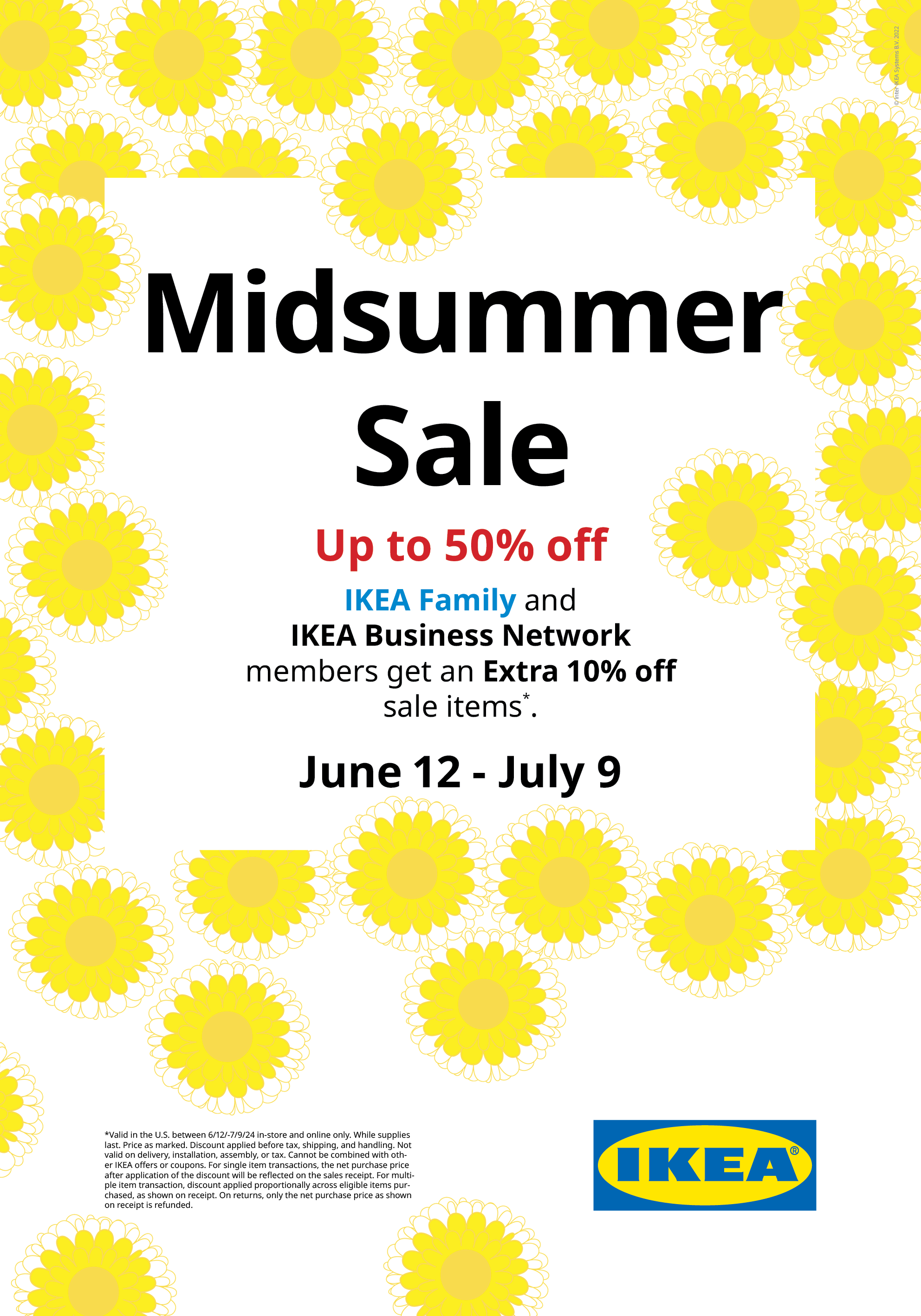Midsummer Sale poster